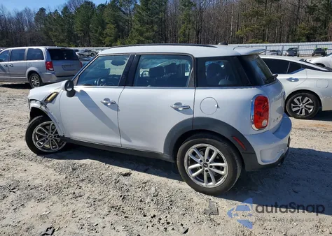 2015 Mini Cooper S Countryman из США, поврежденный, VIN WMWZC3C51FWT02231